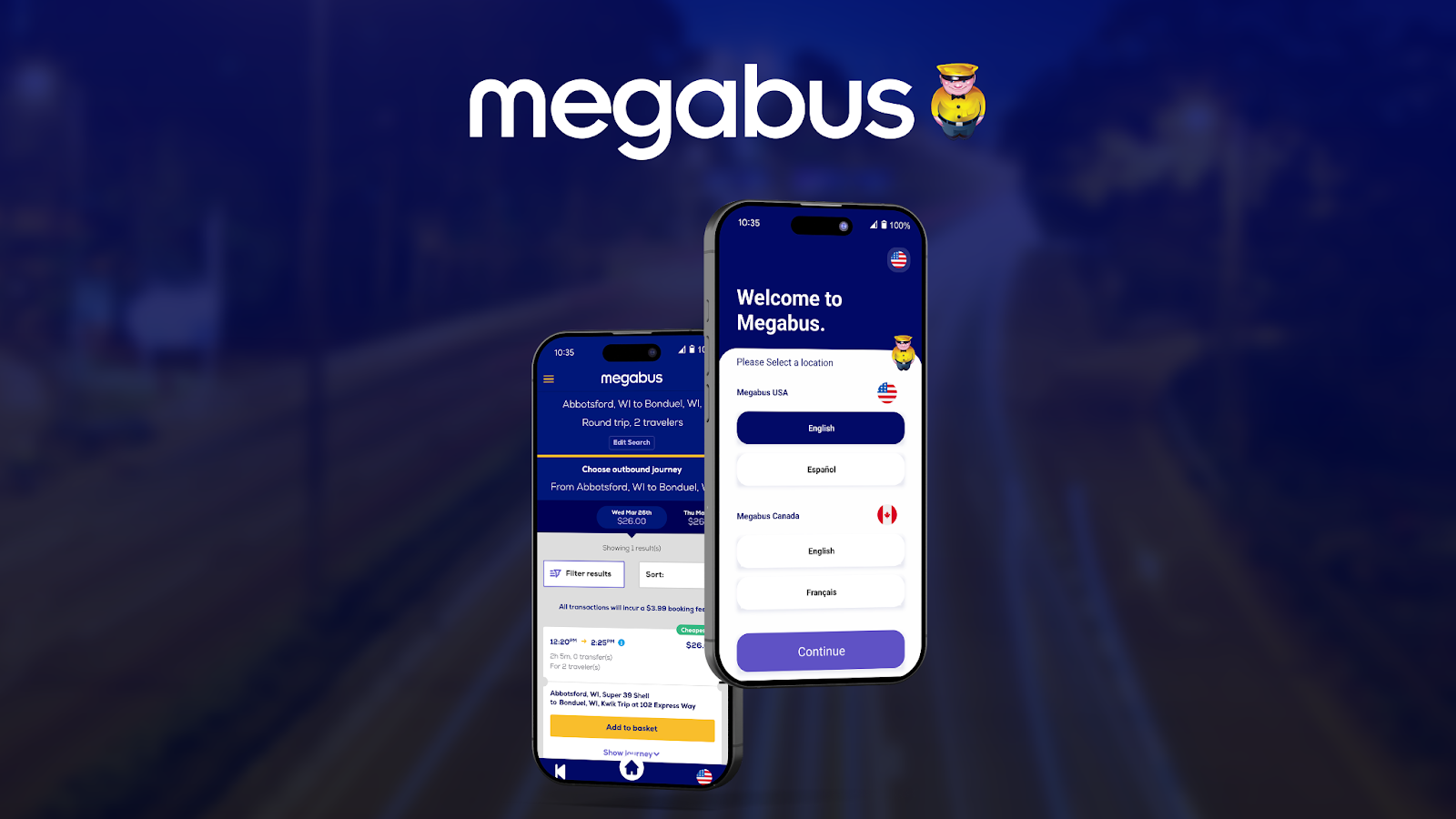 Megabus App